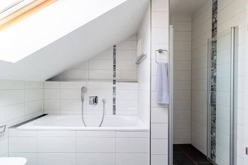 Badewanne und Dusche - 