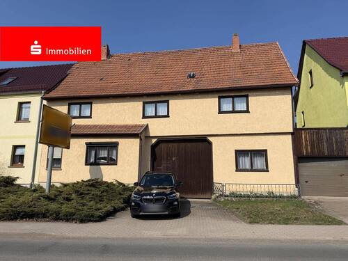 Außenansicht - Platz für Mensch & Tier: Charmantes Bauernhaus mit großer Scheune und Koppelmöglichkeiten