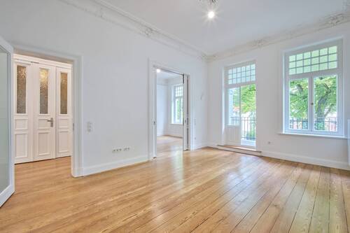 Wohnung 4: Wohnbereich - Etagenwohnung mit 115,90 m&sup2; in Hamburg zum Kaufen