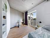 Schlafzimmer - 1 Zimmer Etagenwohnung zur Miete in Köln