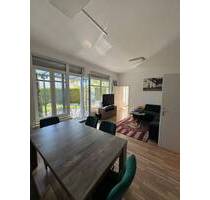Modernisierte 3-Zimmer-Erdgeschosswohnung mit großer Terrasse, Gartenanteil, Garage & Stellplatz - Giengen an der Brenz