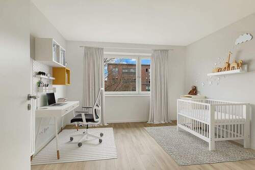 Home-Office oder Kinderzimmer - 3 Zimmer Etagenwohnung in Hamburg