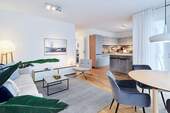 Blick zur Küche - 3 Zimmer Etagenwohnung zum Kaufen in Nürnberg