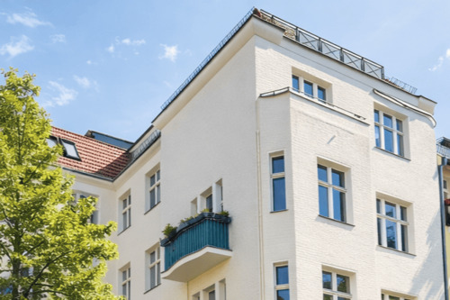 Außenansicht Vorderhaus 4. OG - 
