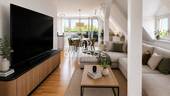 Wohnzimmer - Einrichtungsbeispiel - 