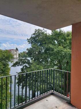 Blick vom Balkon - 