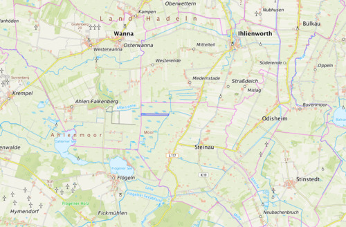 Lageplan1 - Grundstück in Steinau