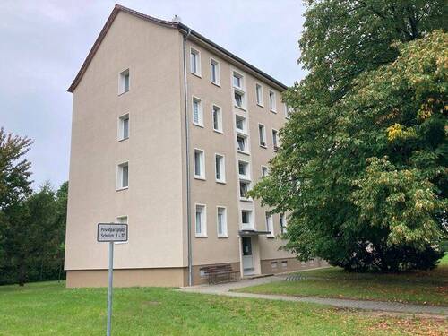 Straßenansicht - 2-Raumwohnung in Vockerode bei Oranienbaum
