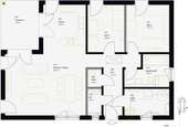 Grundriss mit Terrasse - 