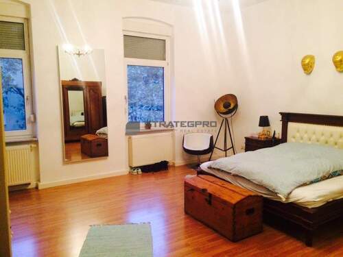 Schlafzimmer - 3 Zimmer Etagenwohnung zur Miete in Mannheim