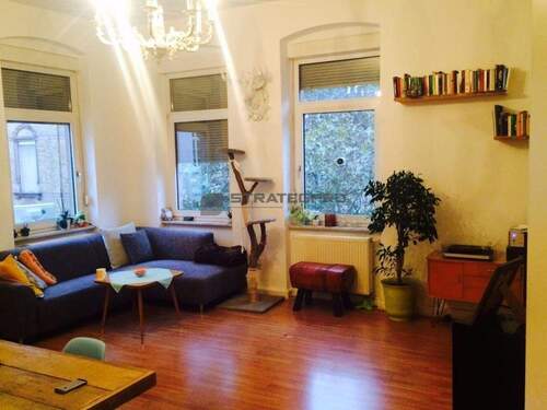 Wohnzimmer - 3 Zimmer Etagenwohnung in Mannheim