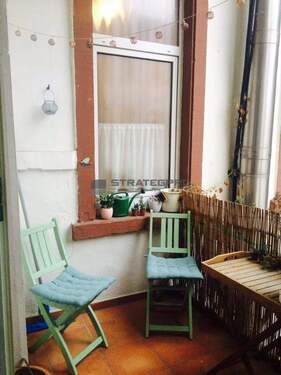 Balkon - Etagenwohnung mit 114,00 m&sup2; in Mannheim zur Miete