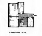 Grundriss der Wohnung - 