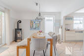 Essbereich mit Kamin - 