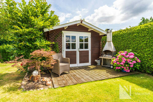 Gartenhaus und Grill - 