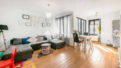 Wohnzimmer 1 - Etagenwohnung mit 52,90 m² in Nuthetal zum Kaufen