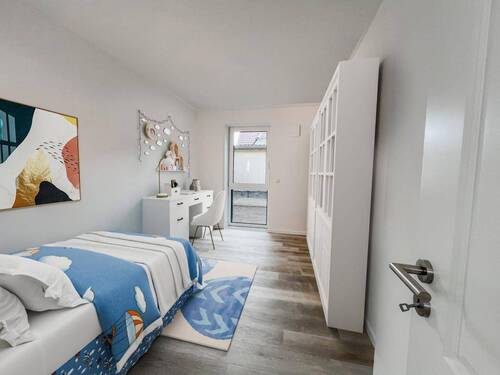 Gästezimmer / Büro - Digitales Staging - 