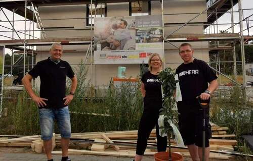 Bauherr mit massa haus - 