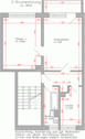 Grundriss - 2 Zimmer Etagenwohnung zur Miete in Dessau-Roßlau