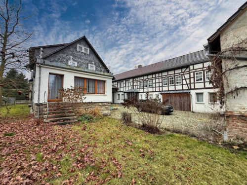 Offener Innenhof - 2 Zimmer Einfamilienhaus zum Kaufen in Oberdorla