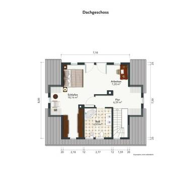 Dachgeschoss - 
