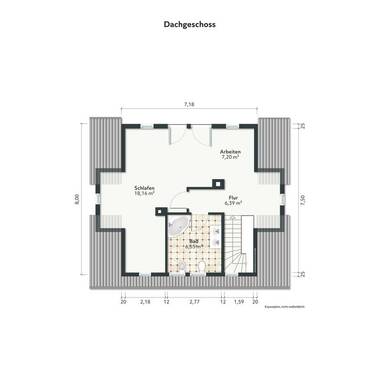 Dachgeschoss - 