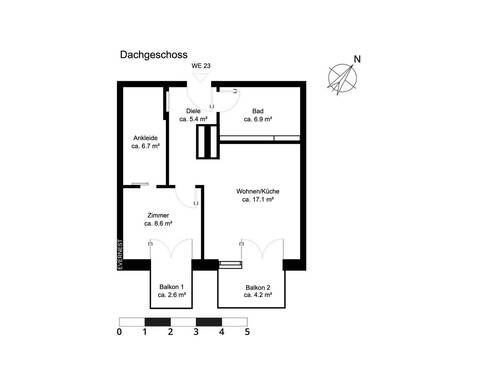 Dachgeschoss - 