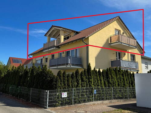 Lage der Wohnung - 4 Zimmer Etagenwohnung zum Kaufen in Gaimersheim