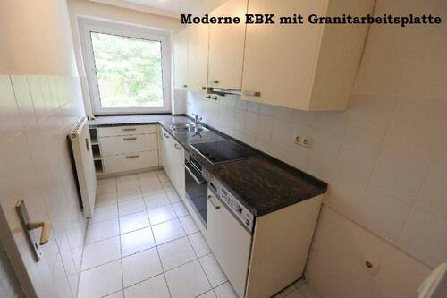 moderne Einbauküche - 2 Zimmer Etagenwohnung in Buchholz