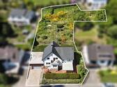 Luftaufnahme - 6 Zimmer Einfamilienhaus in Hiddenhausen