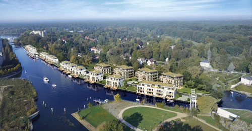 HUMBOLDT-INSEL BERLIN - NATUR - URBANITÄT - WASSERLAGE Exklusives Wohnen in Berlin Tegel