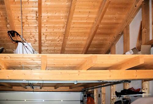 Zwischendecke in Garage - 