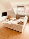Wohnzimmer - Sofabereich - 3 Zimmer Etagenwohnung in Münster