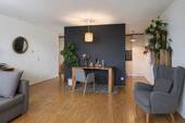 Wohnbereich - **Wohnen in 'Uptown Munich' - nähe Olympiapark: Charmante 2-Zimmer-Wohnung**