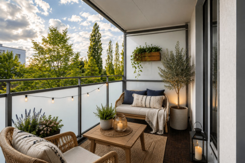 West-Balkon / (Visu) - Etagenwohnung mit 60,00 m&sup2; in München zum Kaufen