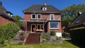 Sicht vom Garten aus - Großzügiges Einfamilienhaus mit Garten, Wärmepumpe und Platz fürs Homeoffice in Hamburg-Langenhorn