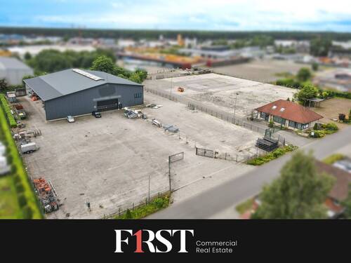 Gewerbegrundstück - Gewerbegrundstück im Industriegebiet Meppen-Nödike zum Kauf mit Lagerhalle und Betriebshaus