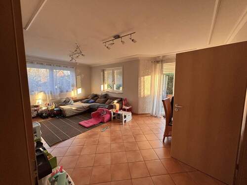 Wohnzimmer - 5 Zimmer Einfamilienhaus zum Kaufen in Visbek