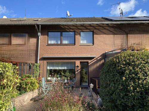 Rückansicht - Nähe Toeppersee - gepflegtes Reihenhaus in DU-Rheinhausen