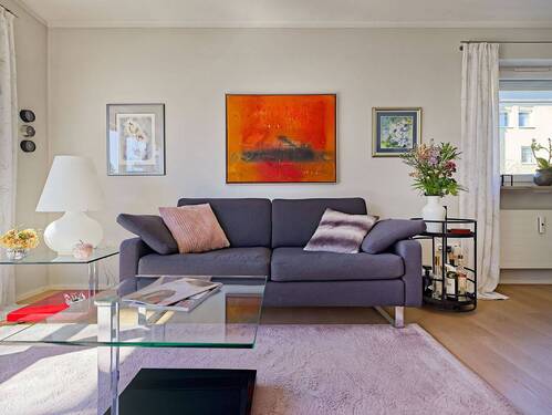 K24_Wohnzimmer - 3 Zimmer Etagenwohnung zum Kaufen in München