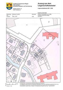 Flurkarte Grünhufe - 