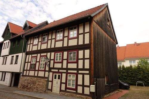 Straßenansicht - Schönes Fachwerkhaus im Zentrum von Wernigerode