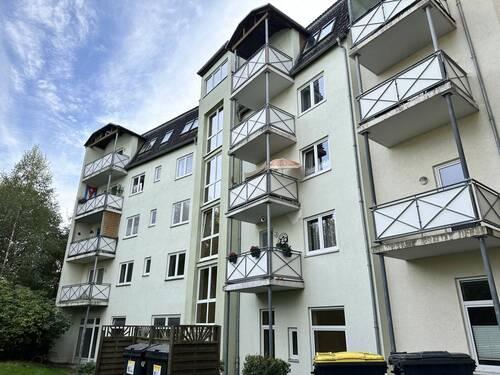 Rückseite des Gebäudes - 3 Zimmer Büro zum Kaufen in Meerane