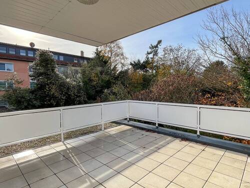 Terrasse vom Wohnen - EUPORA® Immobilien: Wohnung mit Dachterrasse in Kirchheimbolanden.