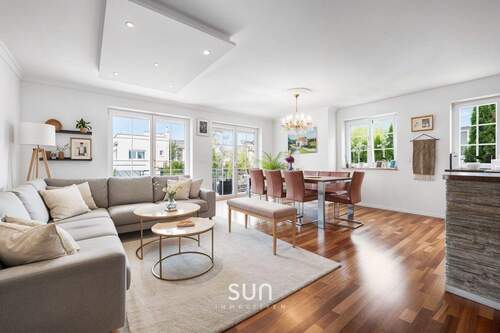 HELLES WOHN- UND ESSZIMMER - (Einrichtungsbeispiel) - 