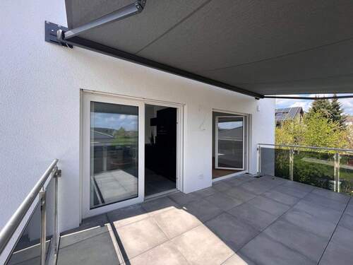 Terrasse - 3 Zimmer Etagenwohnung zum Kaufen in Mühlstetten Röttenbach