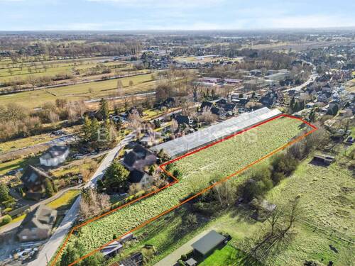 Grundstück markiert - 