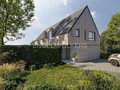 Visualisierung Eingangsbereich, Frontansicht - 