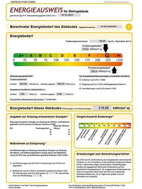 Energieausweis - 