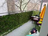 Der Balkon im Winter - 